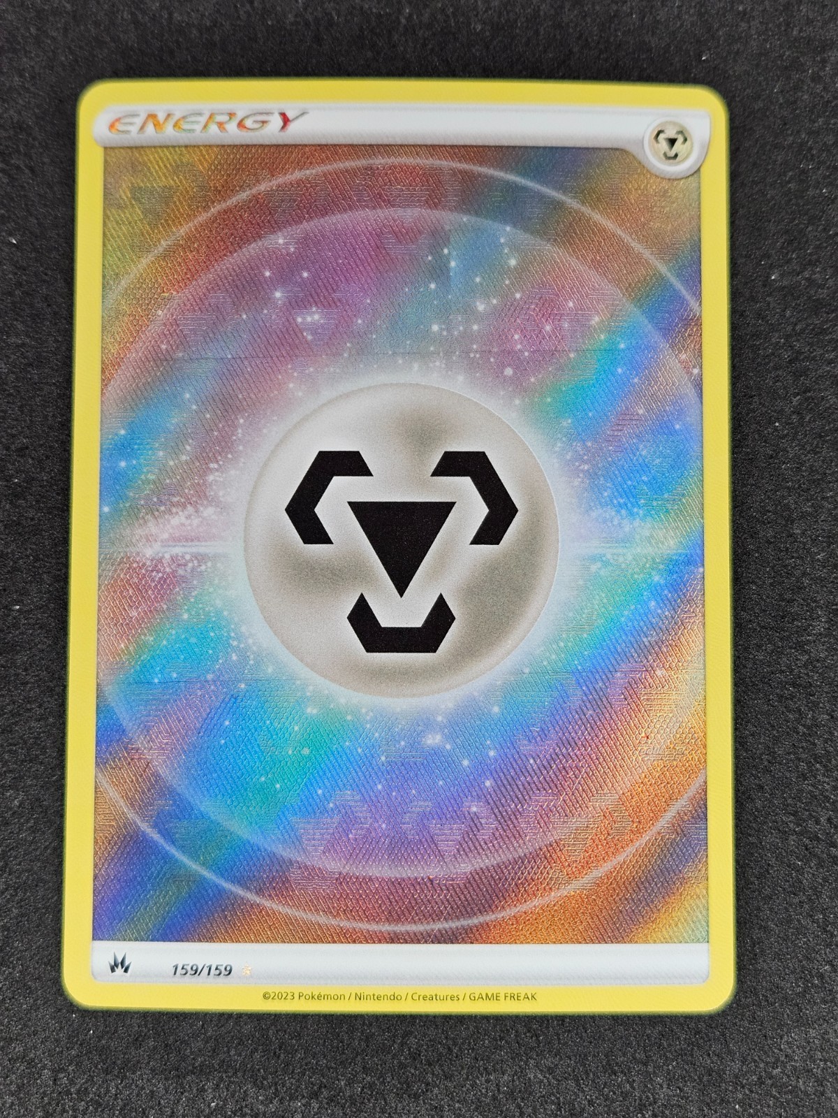 Metal Energy 159/159 Ultra Rare Crown Zenith Pokemon Card NM+
