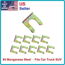 10 Pcs Brake Line Clips Metal U Shaped Brake Hose Clips Brake Line Retainer Clip