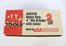 Mac Tools Adg250 Heavy Duty 14 Pneumatic Die Grinder With Collet