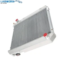 For Chevy C10 Pickup Truck V8 1963 1964 1965 1966 3 Row Aluminum Radiator CC284