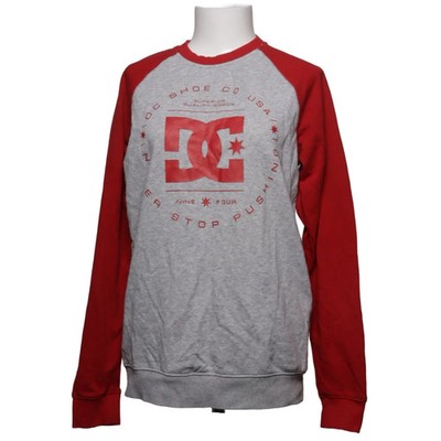 Dc, Sweatshirt, Größe: S, Rot/Grau, Baumwolle/Polyester, Print, Damen #rBW