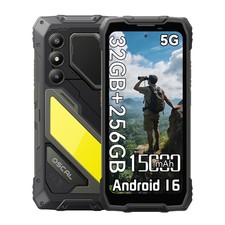 Blackview OSCAL PILOT 5 5G Rugged Smartphone 32GB+256GB Android 16 15000mAh NFC