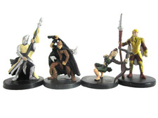 D D Miniatures 4x ELVES 