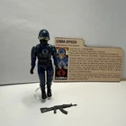 Vintage Hasbro 82-83 Cobra Officer Action Figure ARAH