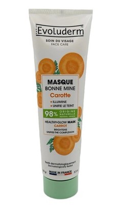 Evoluderm Carrot Healthy Glow Mask 5.3 oz