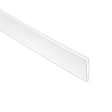 U Channel Edging Trim, 26.2 ft 1.18"Wx0.06"Tx0.16"H Sheet Edge Guard Protector