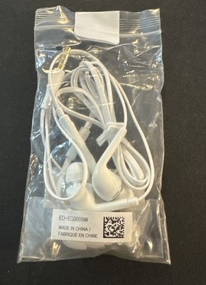 Genuine Samsung EO-EG900BW Handsfree Headphones Earphones Earbud & Mic