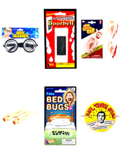LOT of 6 Pranks, Gags and Jokes VERY Funny Items