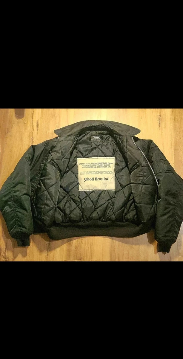 Chaqueta Schott CWU-R Authentic Vintage 90s – XL Oversize Excelente estado