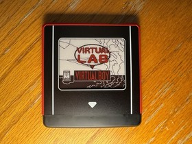 Hyperflash 32 Virtual Boy Flash Cart Metal Ultra Rare Custom Black & Red E-Ink