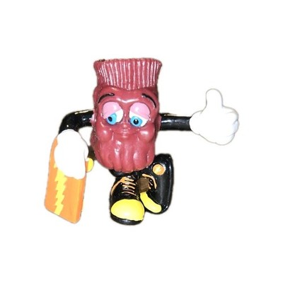 Vintage California Raisins Skateboard Figure 1980s Hardee s Toy PVC Thumbs Up