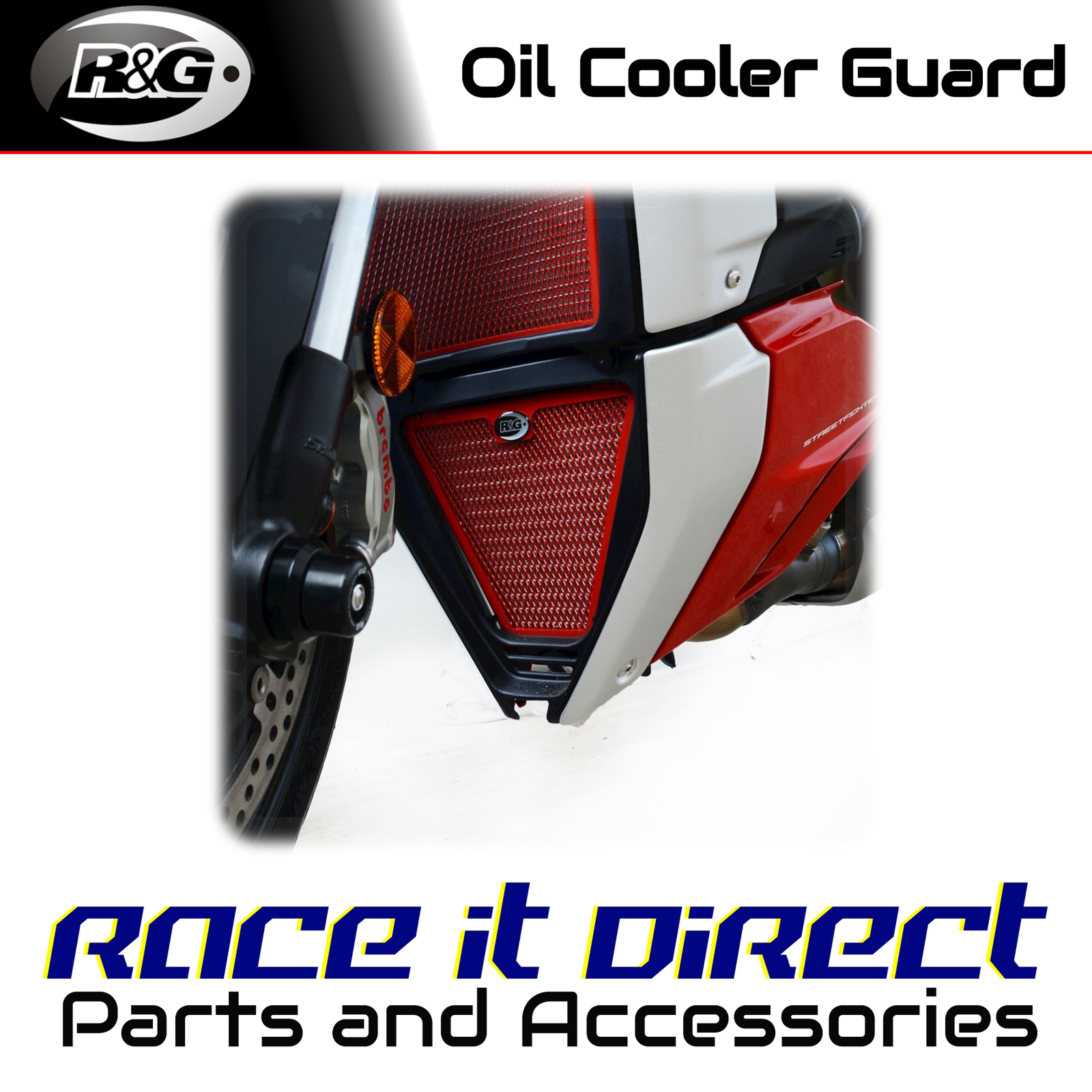 Oil Cooler Guards for Ducati Panigale V4 Speciale 2018 R&G