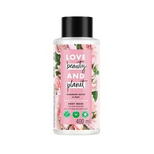 Love Beauty  Planet Moisturising Body Wash 400ml Paraben Free-Liquid Shower Gel