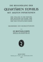 Die Behandlung Der QuartäRen Syphilis Mit Akuten Infektionen Na Kihn