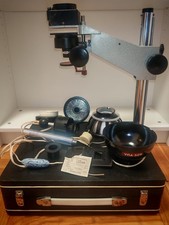 Vintage Soviet UPA-509 portable photographic enlarger in its original case.