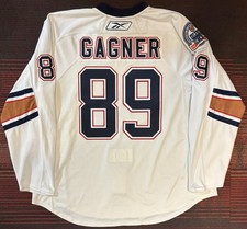 NHL Edmonton Oilers 08-09 Gagner Reebok 1.0 Sz 58+ Jersey