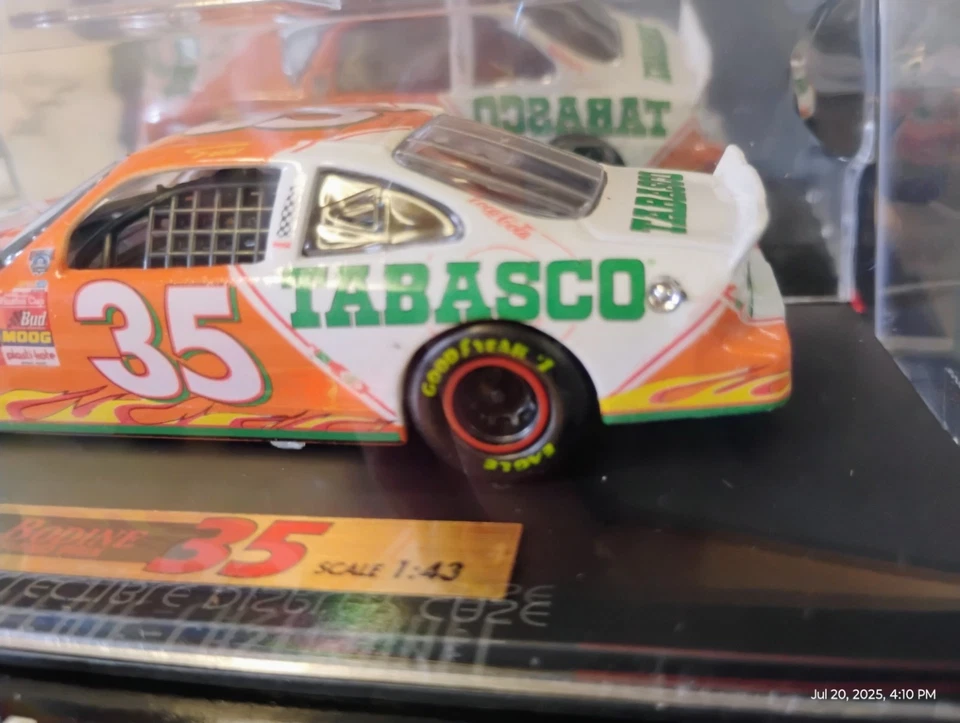 Race Image Collectibles Todd Bodine 35 Tabasco Scale 1:43 W/Display Case - Image 3 of 4