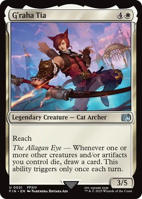 MTG Magic the Gathering Final Fantasy G'raha Tia FIN 21 deutsch