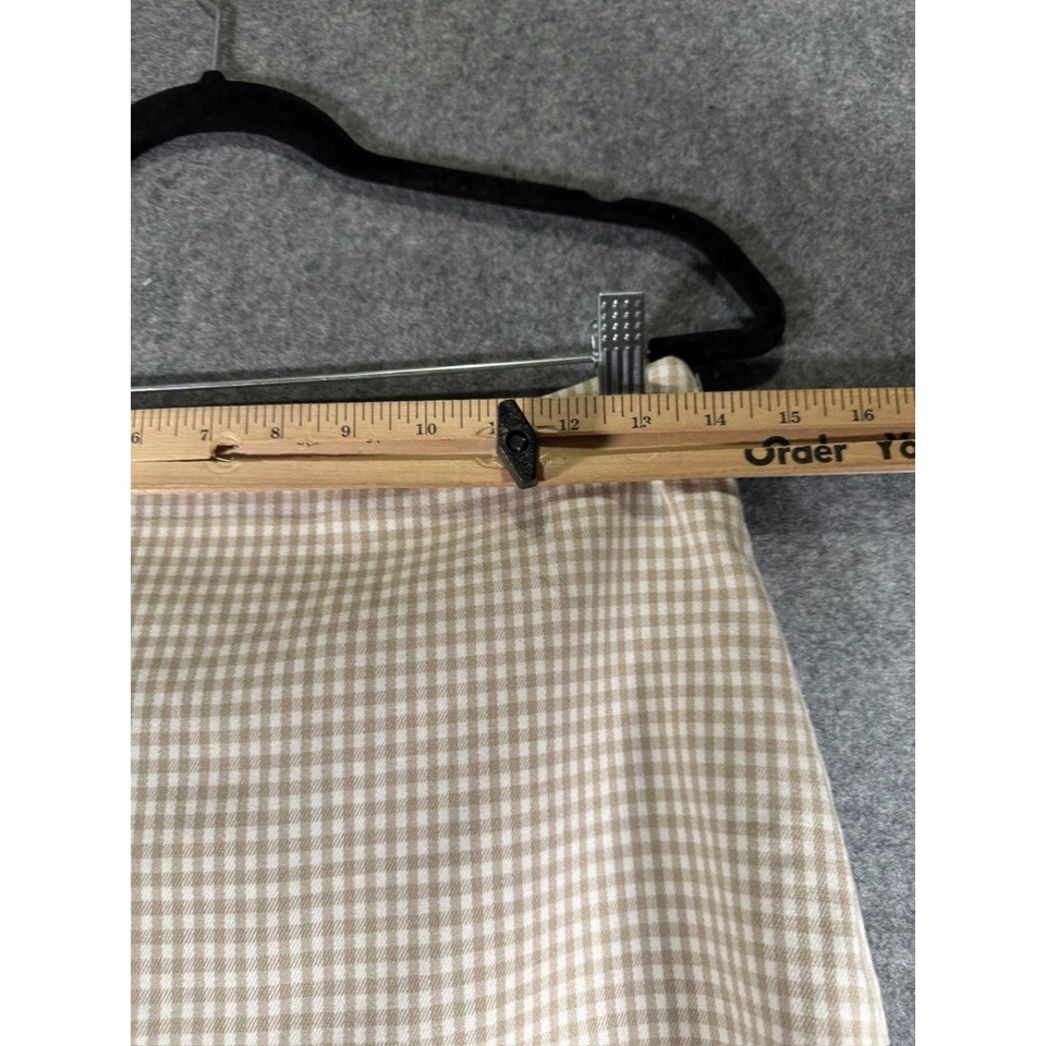 Falda Amisu Mujer 6 Marrón Cuadros Mini Preppy Academia Femenina Dinero Antiguo Foto 4 de 4