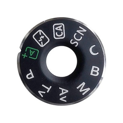 Rotary Top Cover Sticker for 70D Camera Top Cover Label Plate