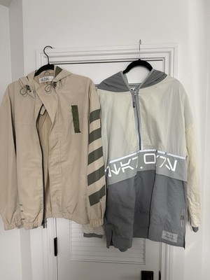 Disney Star Wars + Buzz Lightyear Hooded Windbreaker Jacket Bundle Adult Large
