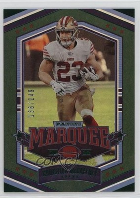 2022 Panini Chronicles Marquee Green 138/149 Christian McCaffrey #MAR-29 2t9