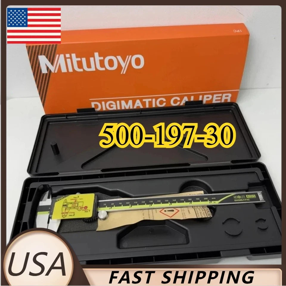 Mitutoyo Japan 500-197-30 0-200mm/8" Absolute Digital Digimatic Vernier Replica