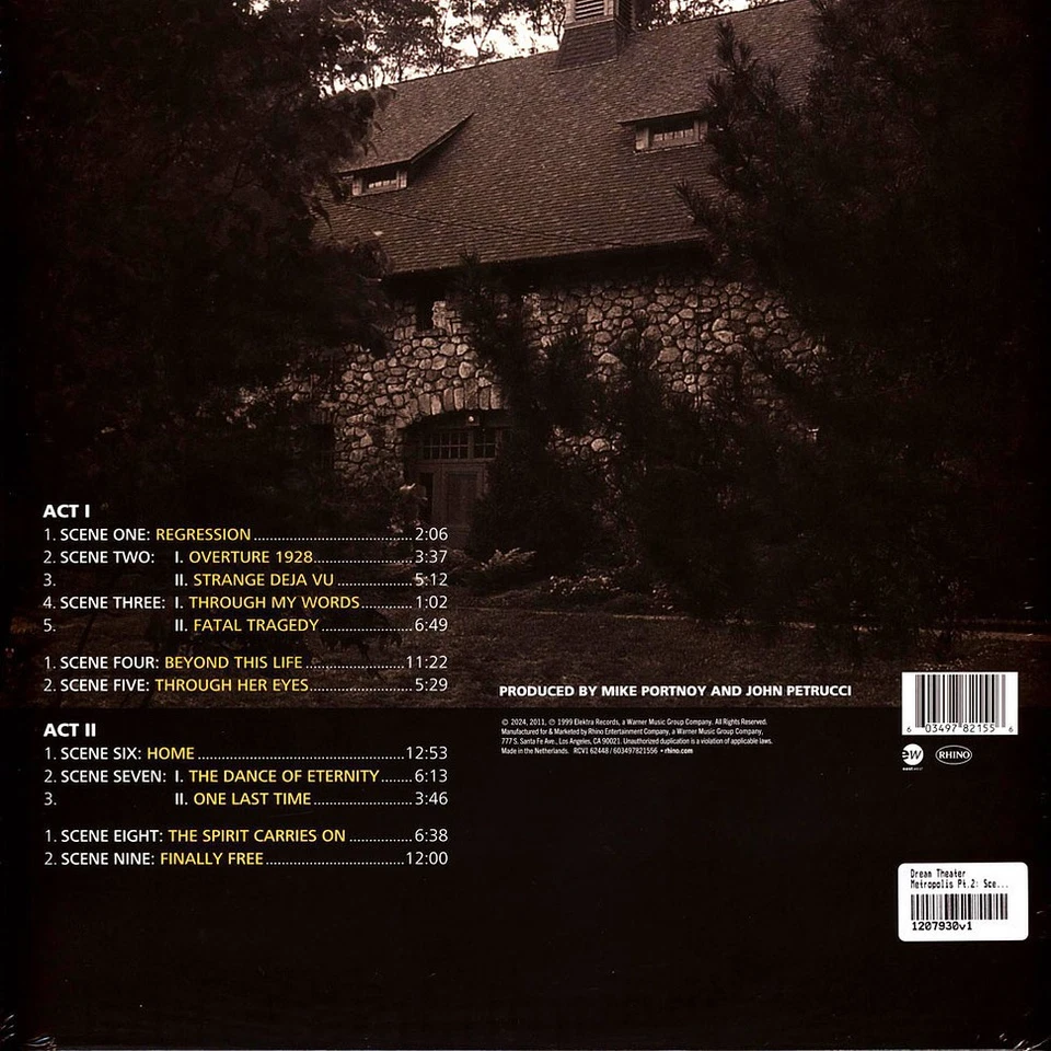 Dream Theater - Metropolis Pt.2: Scenes From A Memory Yeo (Vinyl 2LP - Original) - Bild 2 von 3