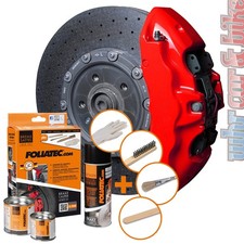 Foliatec Bremssattellack rot performance red 2194 7-teilig hitzebeständig