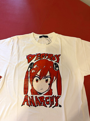 magical destroyers anime destroy anarchy white t shirt size xl crew neck