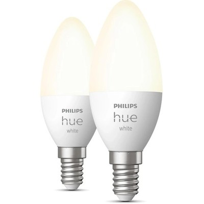 Philips Hue LED Leuchtmittel White Ambiance E14 5,2W Bluetooth ZigBee