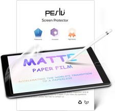 2 Pack Like Paper Screen Protector for iPad 10.2'' iPad 7/8/9th , transparent
