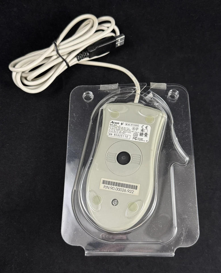 Acer Aspire USB Wired Mouse MUSXT - Image 2 of 2