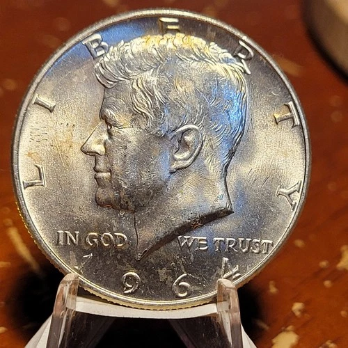 Choice BU 1964-D Kennedy Half Dollar  90% Silver Uncirculated