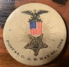 May 30,1903 GAR Post 84 Civil War Button