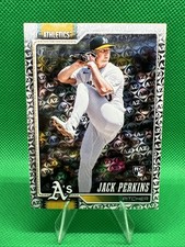 2026 Topps Series 1 - Jack Perkins RC Spring Training Oakland Athletics #206