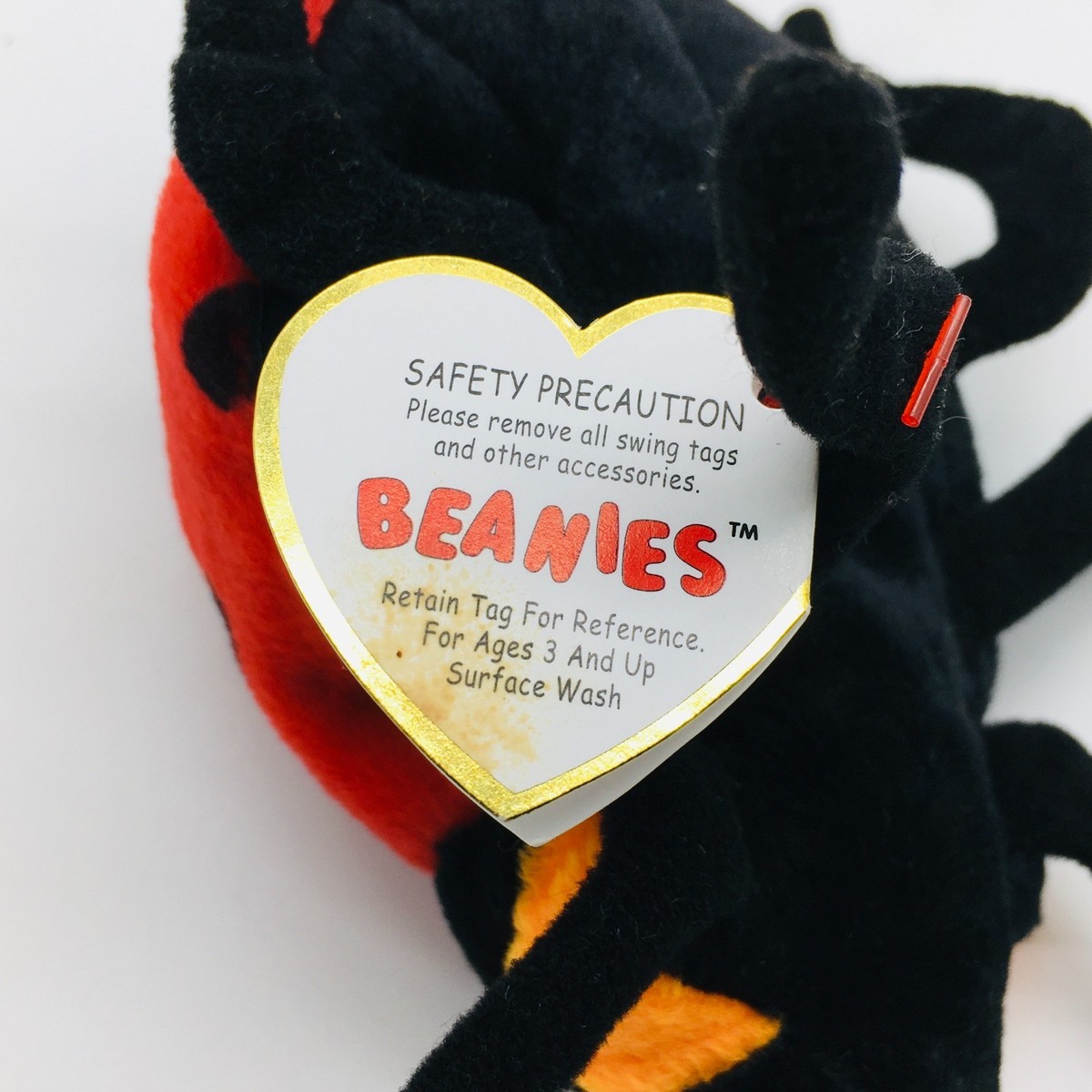 TY Beanie Baby COUNTESS the LadyBug (BBOM June 2004) (5 inch)