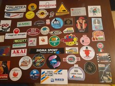 LOT OF 130 VINTAGE STICKERS STICKERS.