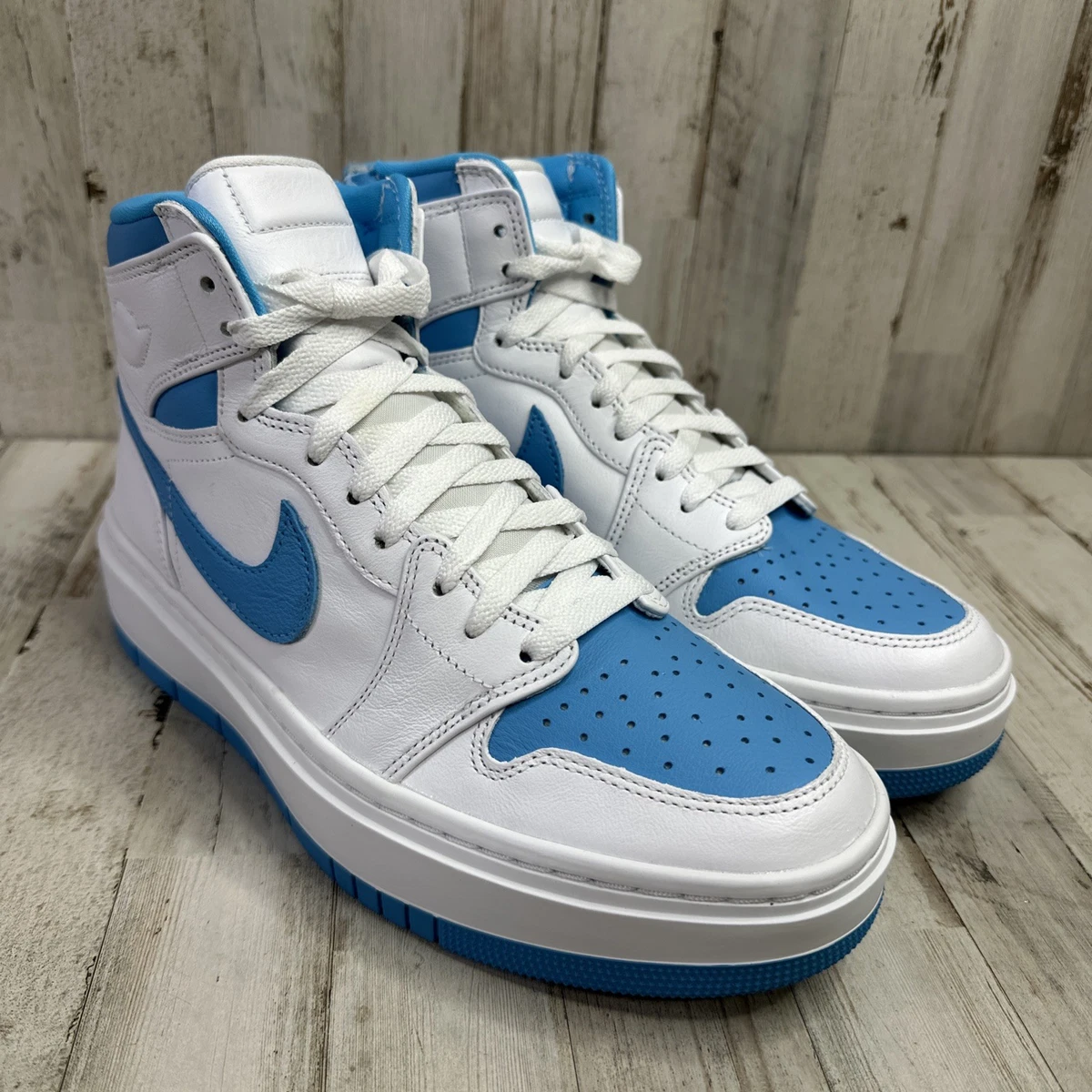Jordan 1 Elevate High White Dark Powder Blue W for sale | eBay