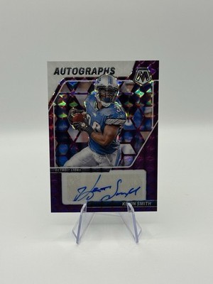 2024 Panini Mosaic Autographs Mosaic Kevin Smith #AM-KSH Purple Prizm /49 (AU)