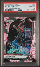 2024 Panini Prizm #96 Allisha Gray Lotus Flower FOTL /3 PSA 8 POP 1 NONE HIGHER