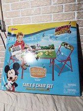 Mickey Mouse Kids Table And Chairs Set For Toddlers Folding 2016 Unused Roadster