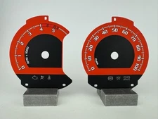 US Speedo Orange Ford F-250/F-350 Gauge Face for Clusters 2017-2018