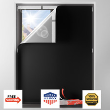 Sumobaby Blackout Curtains 95"x70" Portable No Drill Blackout Shades Bedroom