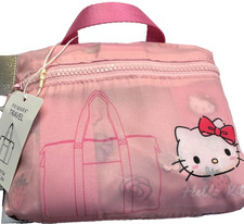 Primark Hello Kitty Packable Duffle Bag Pink 10 NWT Make Offer