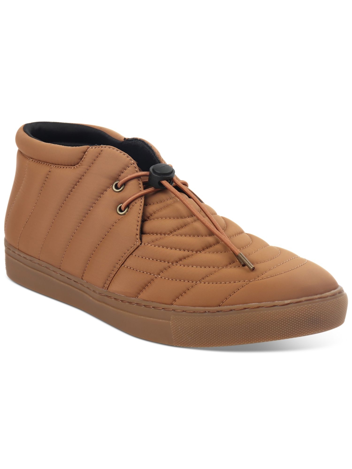 Мужские коричневые стеганые ботинки ALFANI Comfort Tucker с круглым носком на платформе Chukka 105 М 4490₽
