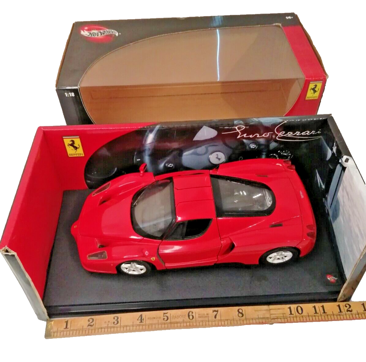 HotWheels 京商 Ferrari フェラーリ 328GTB（1988）ブラック 1