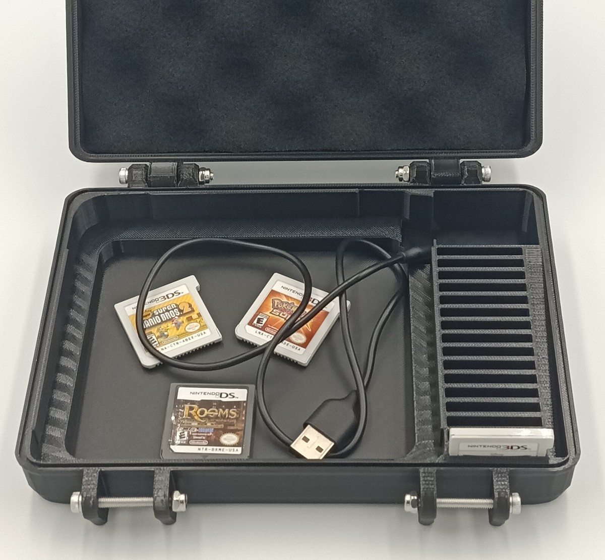 DSとソフト、充電器、ケース Nintendo 2DS Protective Carrying Case -Holds Original DS 3DS