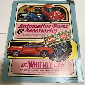 1974 J C WHITNEY EVERYTHING AUTOMOTIVE WHOLESALE CATALOG #326 VINTAGE Auto Parts