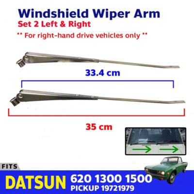 Windshield Wiper Arm Replacement L+R Fits Datsun 620 Pickup UTE